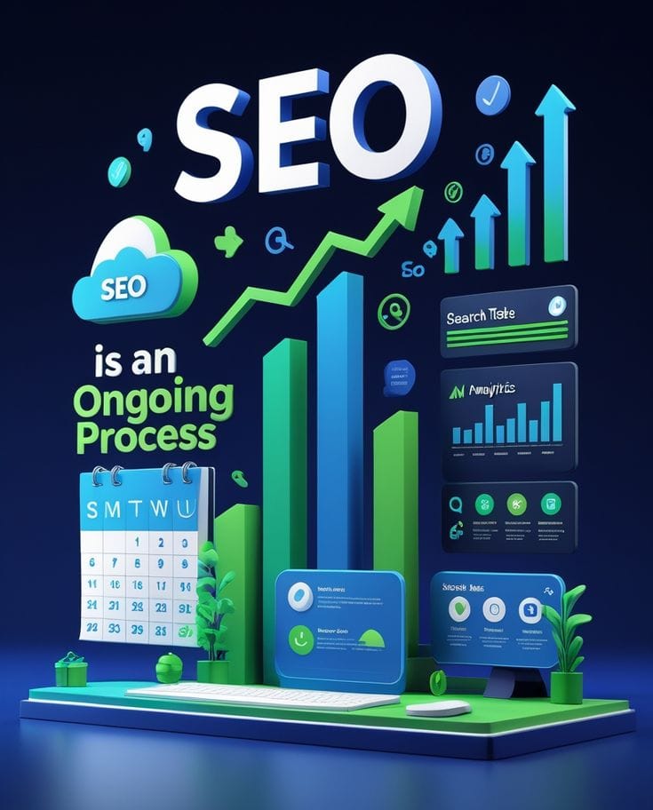 SEO Is an Ongoing Process Update Strategies Monthly for Better Rankings