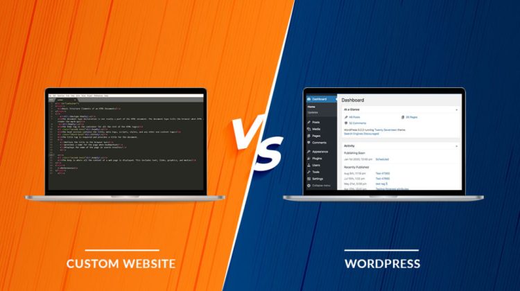custom Web Development Vs WordPress 2 1024x591 1